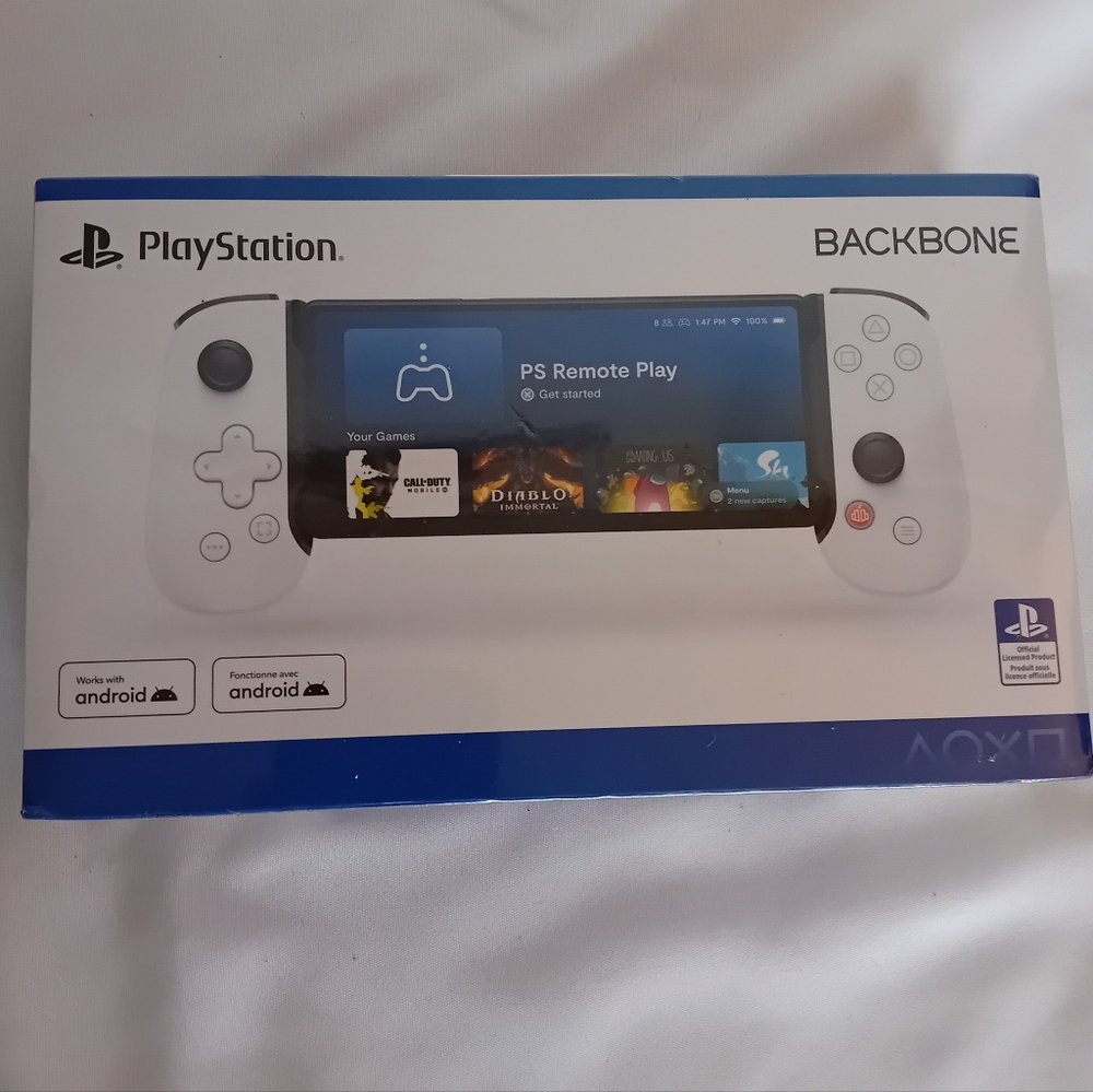 Sony PlayStation Backbone Controller For Android - White